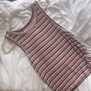 American Eagle striped tank top